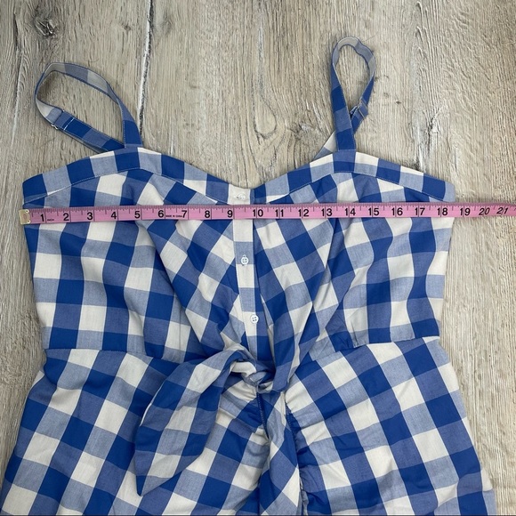Likely Gingham Blue Mini Dress - Picture 8 of 13